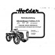 Holder A 12 Cultitrac Operators Manual